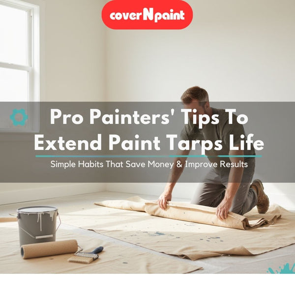 Professional Painters’ Tips For Maximizing The Life Of Paint Tarps
