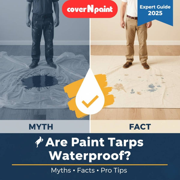 Are Paint Tarps Waterproof? Myths, Facts, And Best Practices