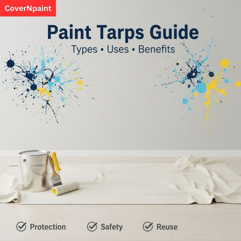 The Complete Guide To Paint Tarps: Types, Uses, And Benefits
