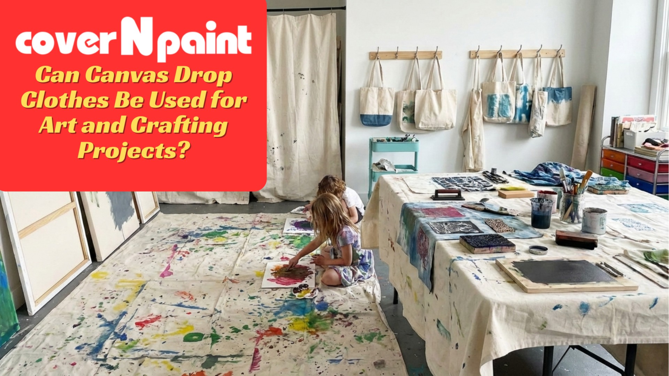 buy Canvas Drop Cloths For new Art Projects | coverNpaint