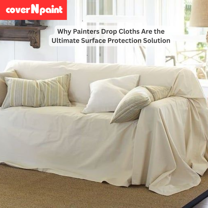 Why Painters Drop Cloths Are the Ultimate Surface Protection Solution