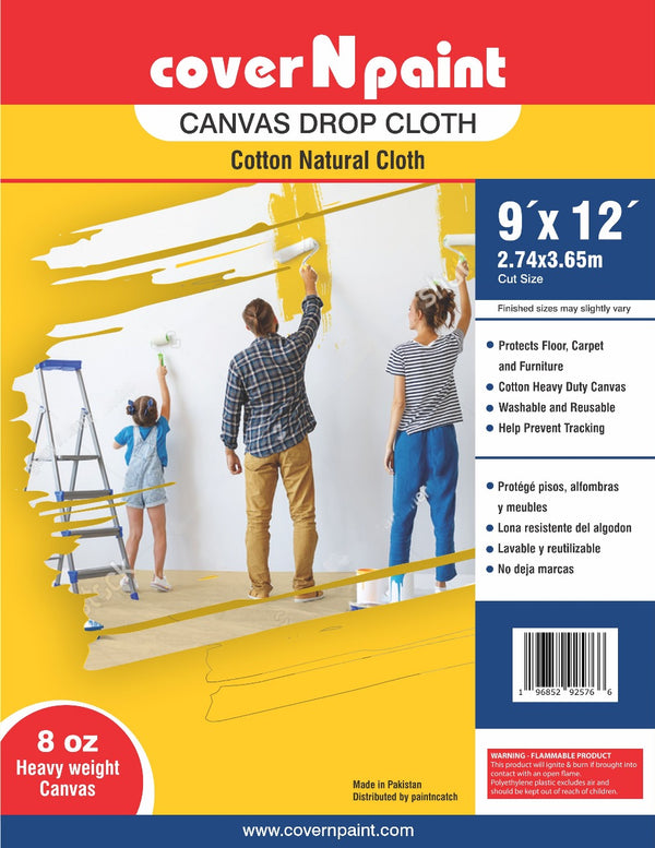 9x12 Canvas Drop Cloth