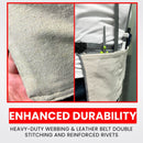 Tool Apron Belt | 100% Canvas | Adjustable & Washable | Multi-Purpose